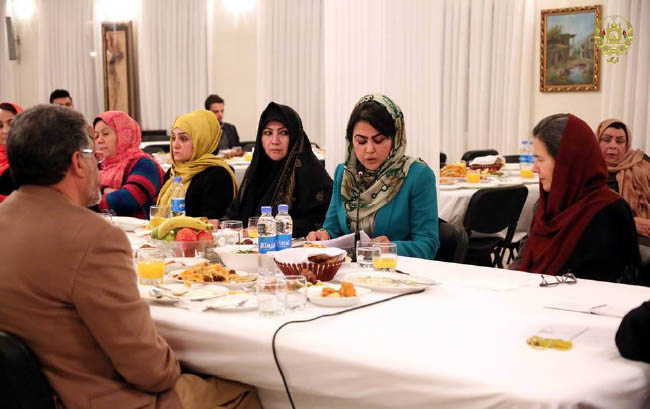 Ghani Vows Not to Compromise on  Women’s Rights
